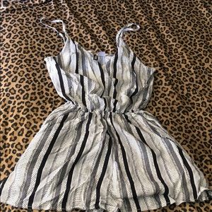 Size 2 striped  romper